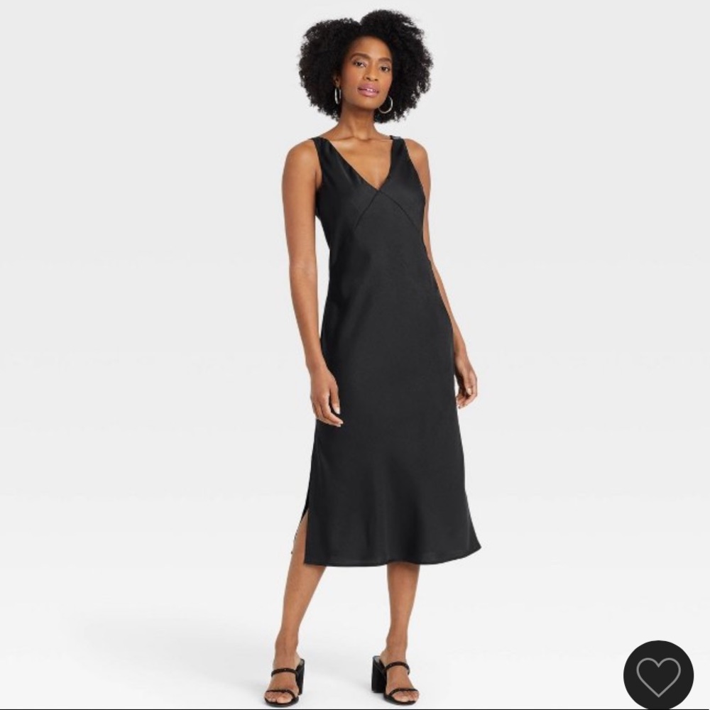 NWT Slip Dress - A New Day - Target - Black XS